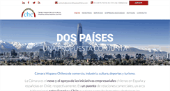 Desktop Screenshot of camarahispanochilena.com